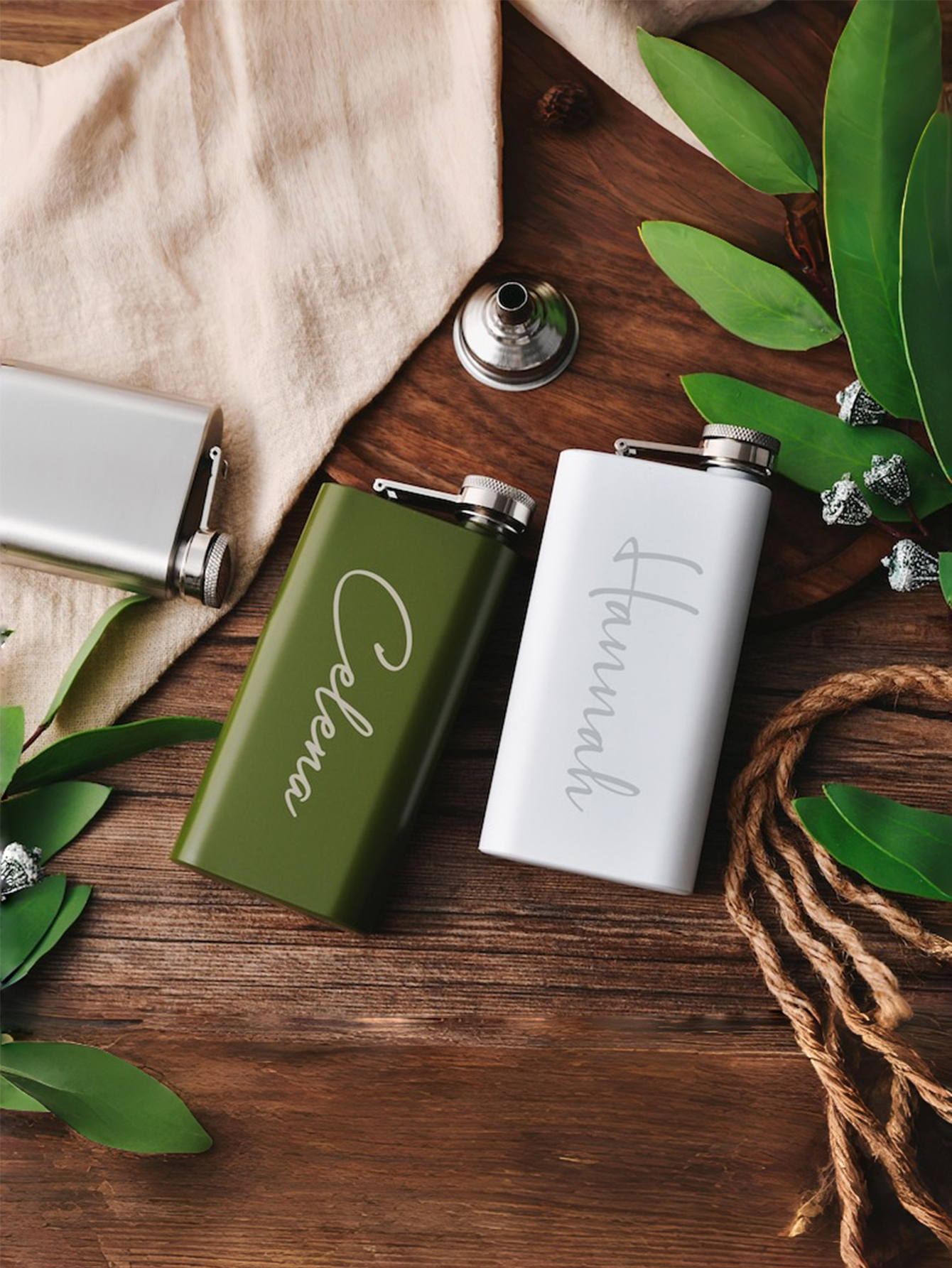 Custom Engraved Outdoor Hip Flask